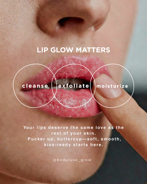 Berry Soft Lip Scrub – All Natural Strawberry Sugar Exfoliator with Cocoa Butter & Vitamin E