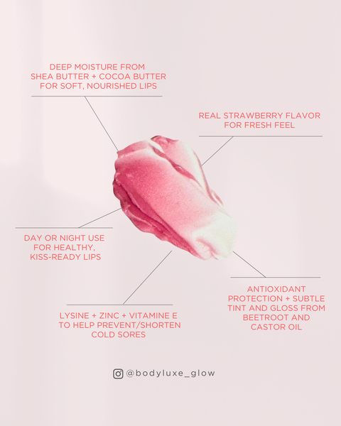 Berry Soft + Soft Vanilla Lip Balm with Vitamin E, Zinc & Lysine (2 Berry + 1 Vanilla Pack) – All Natural Hydrating Balm