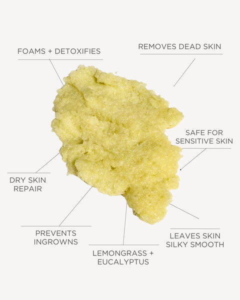 Travel Size Detox Sea Salt Scrub & Papaya Mango Body Butter Gift Set l 4 oz ea