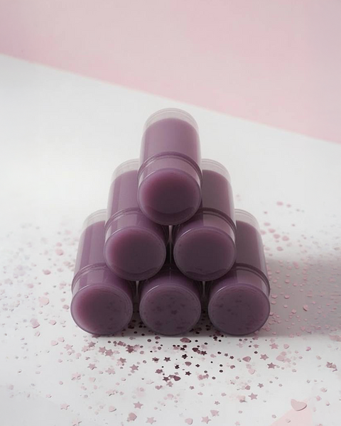 Ube Cake Soft Lip Balm Duo (2-Pack) – All Natural Hydrating Limited Edition Lip Balm with Mango Butter, Vitamin E, Zinc & Lysine