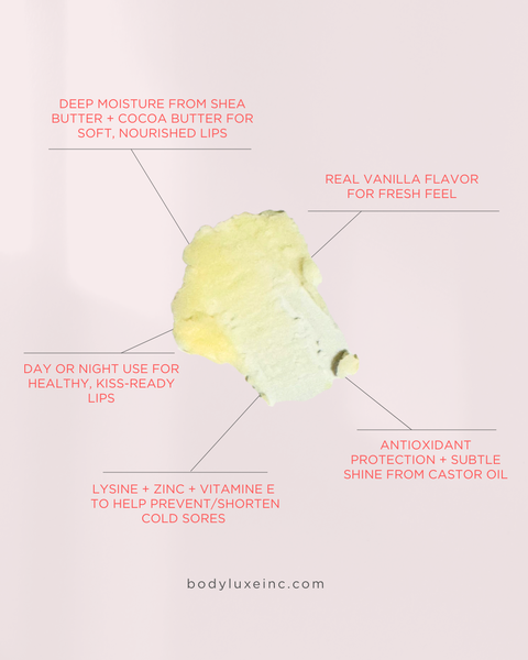 Berry Soft + Soft Vanilla Lip Balm with Vitamin E, Zinc & Lysine (2 Berry + 1 Vanilla Pack) – All Natural Hydrating Balm