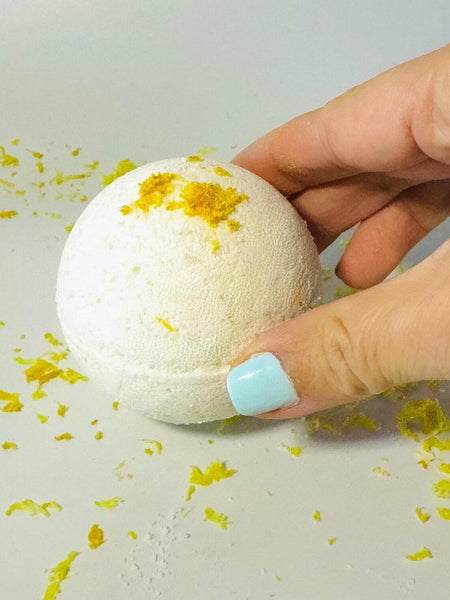 Unscented Whipped Body Butter, All-Natural Eczema Relief + Lemongrass Bath Bomb