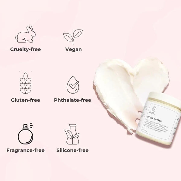 Papaya Mango Whipped Body Butter – All Natural Eczema Relief + Lemongrass Bath Bomb