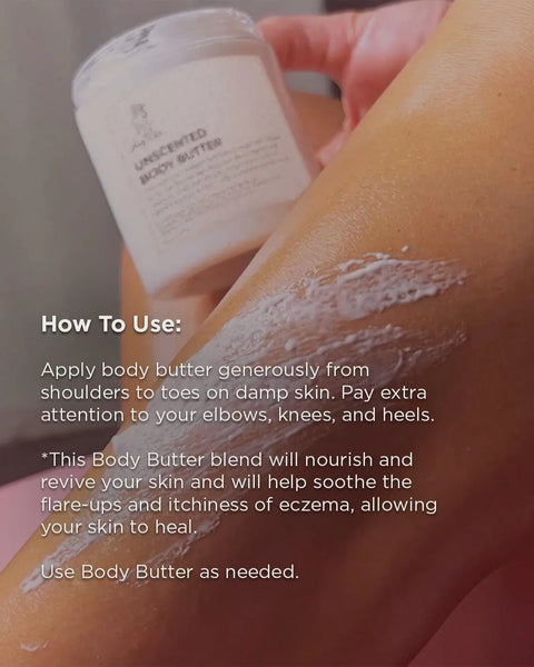 Papaya Mango Whipped Body Butter – All Natural Eczema Relief + Lemongrass Bath Bomb