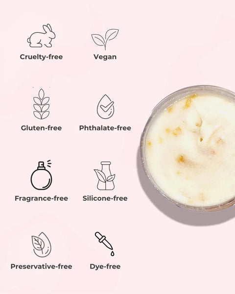 Handcrafted Whipped Coconut Citrus Sugar Scrub + Lemongrass Bath Bomb